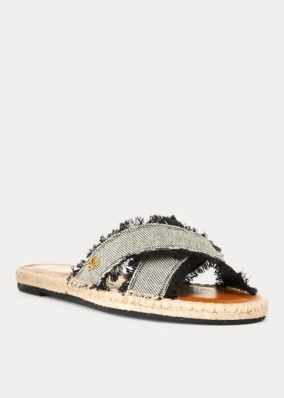 Women's Ralph Lauren Marni Canvas Sandals | 652394PUN